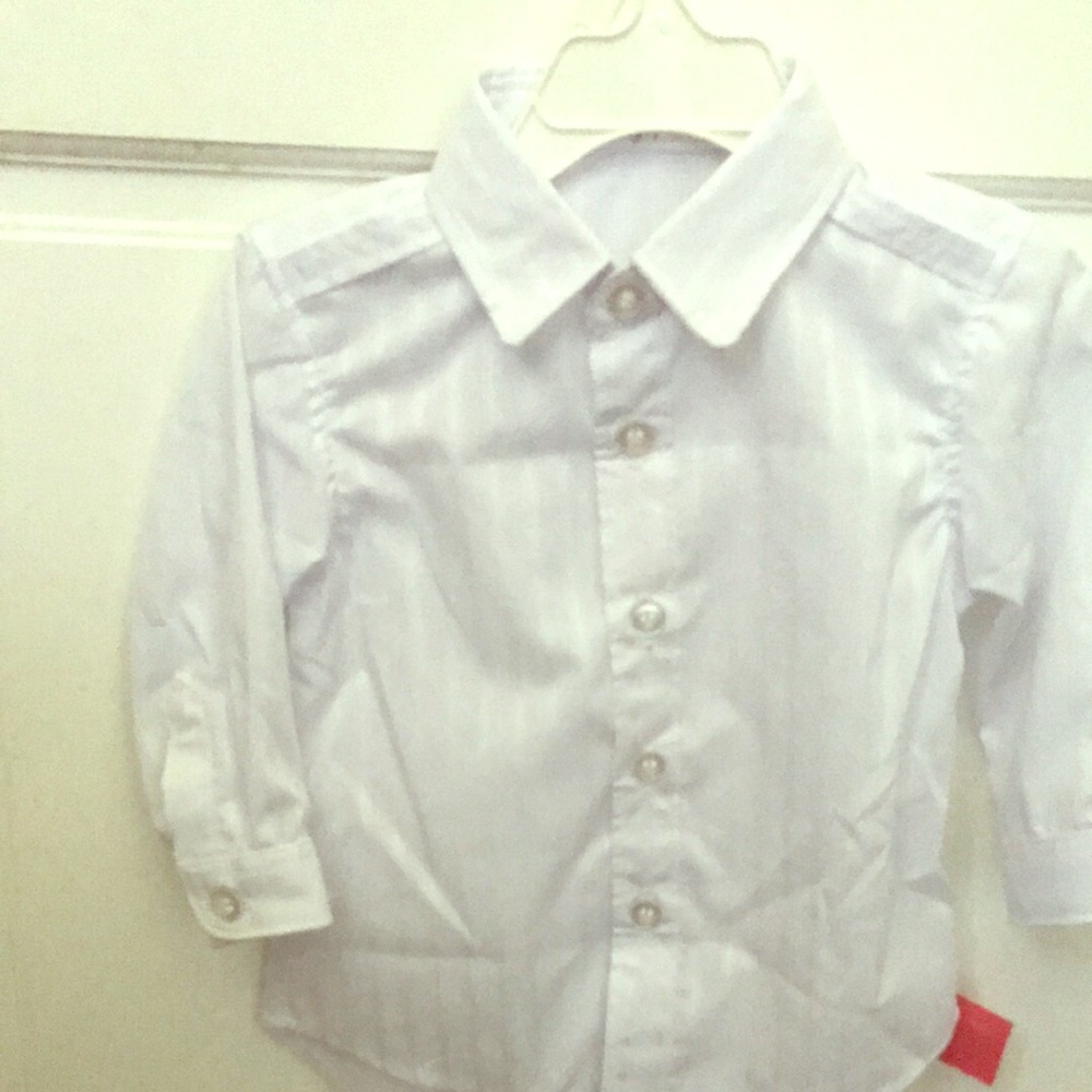 Baby tux shirt